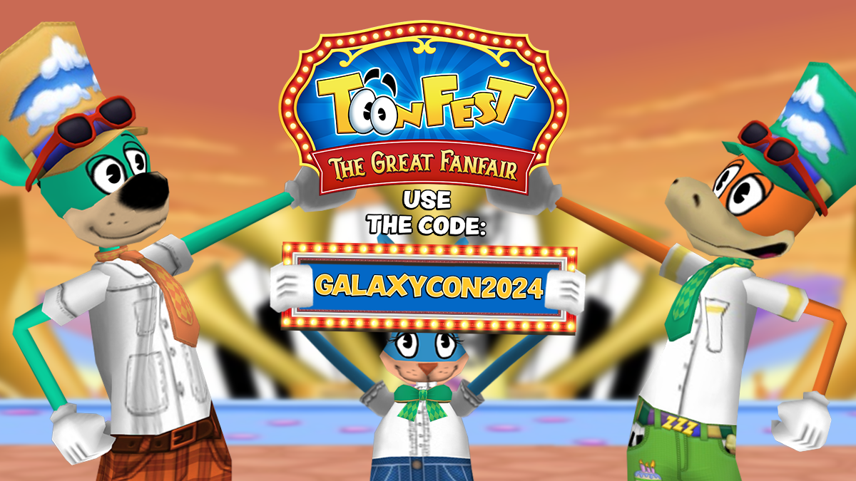Use the code "GalaxyCon2024" in your Shtickerbook!