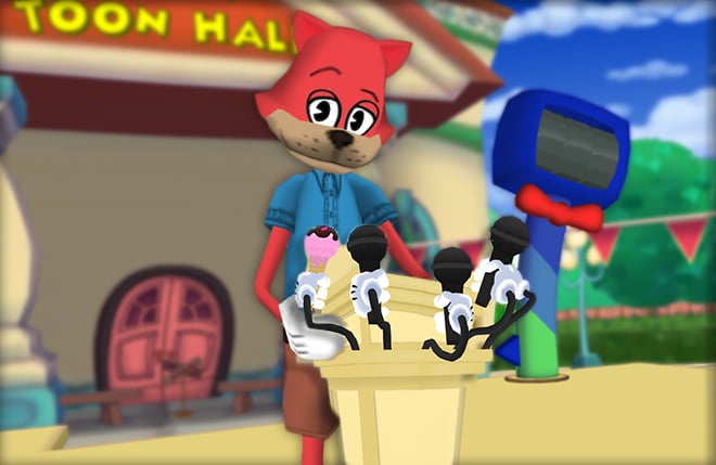 Garfield takes over TTC : r/toontownrewritten