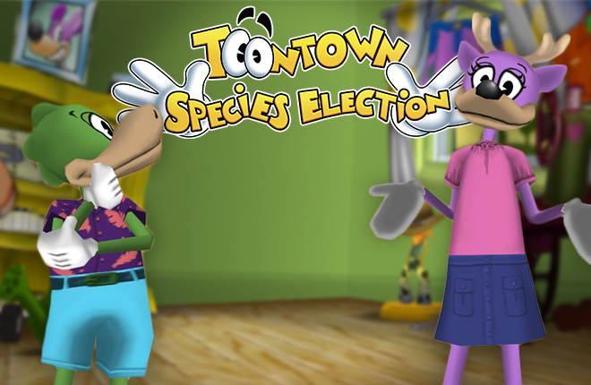 Toontown Teaser paired with ToonSeum Logo