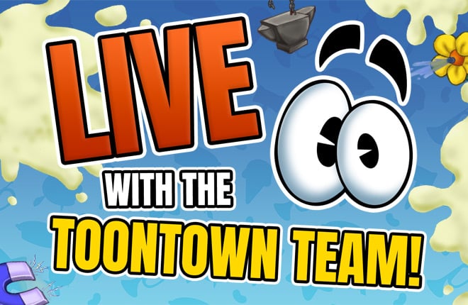 Toontown's 15th Birthday LIVE with the Toontown Team on YouTube and Twitch!