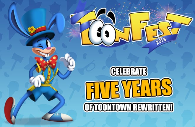 ToonFest 2018: Celebrate FIVE YEARS of Toontown Rewritten!