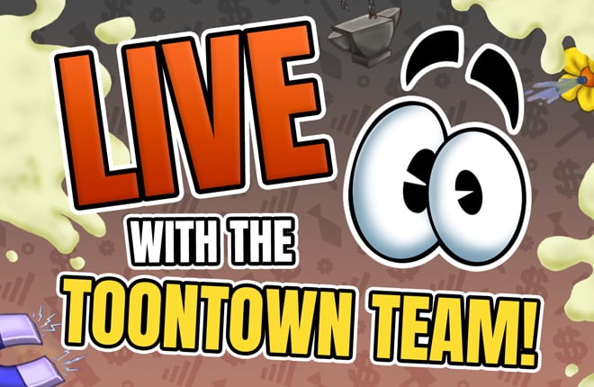 Toontown Rewritten's 5th Anniversary LIVE with the Toontown Team on YouTube and Twitch!