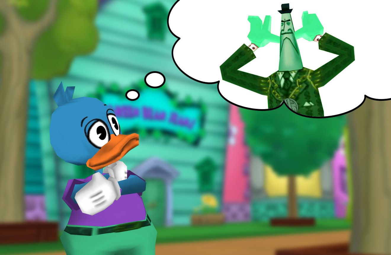 toontown offline turn into cog