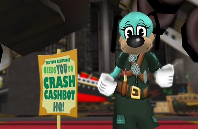 Resistance Ranger Bulletin Belle is ready for action in Operation: Crash Cashbot Headquarters!