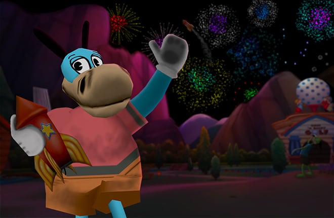 Smokey Joe celebrates the Summer Fireworks!