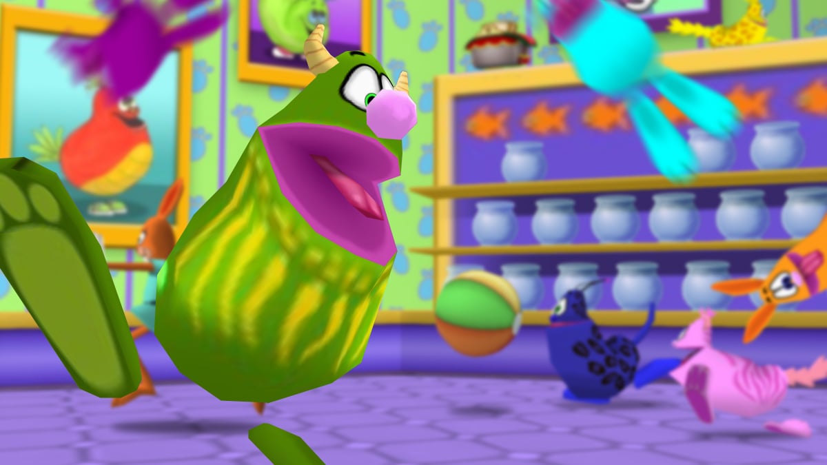 Image: Fluffy and his friends have taken over the Toontown Pet Shop!