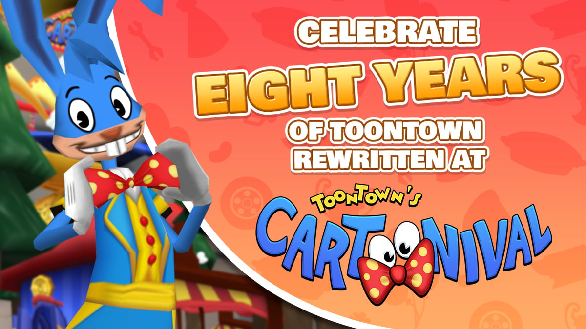 Happy Eighth Birthday, Toontown Rewritten!