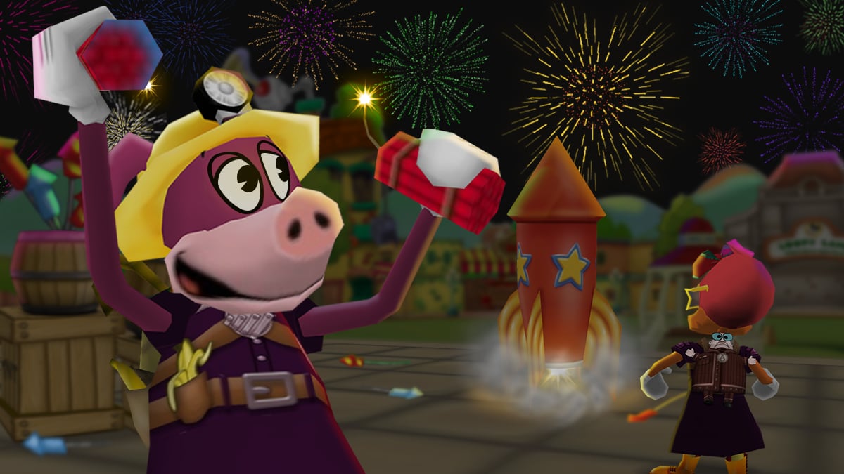 Image: Whamo Kablamo and Firequacker are working together to create a never-before-seen firework display!