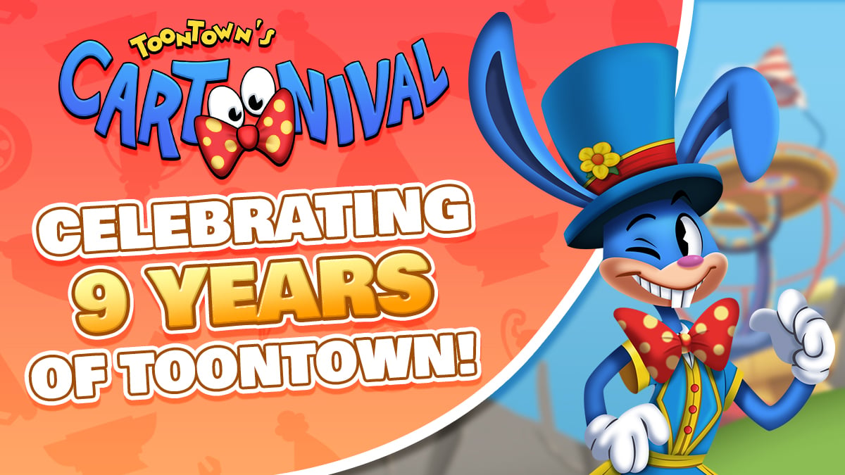 Image: Toontown's Cartoonival Logo.