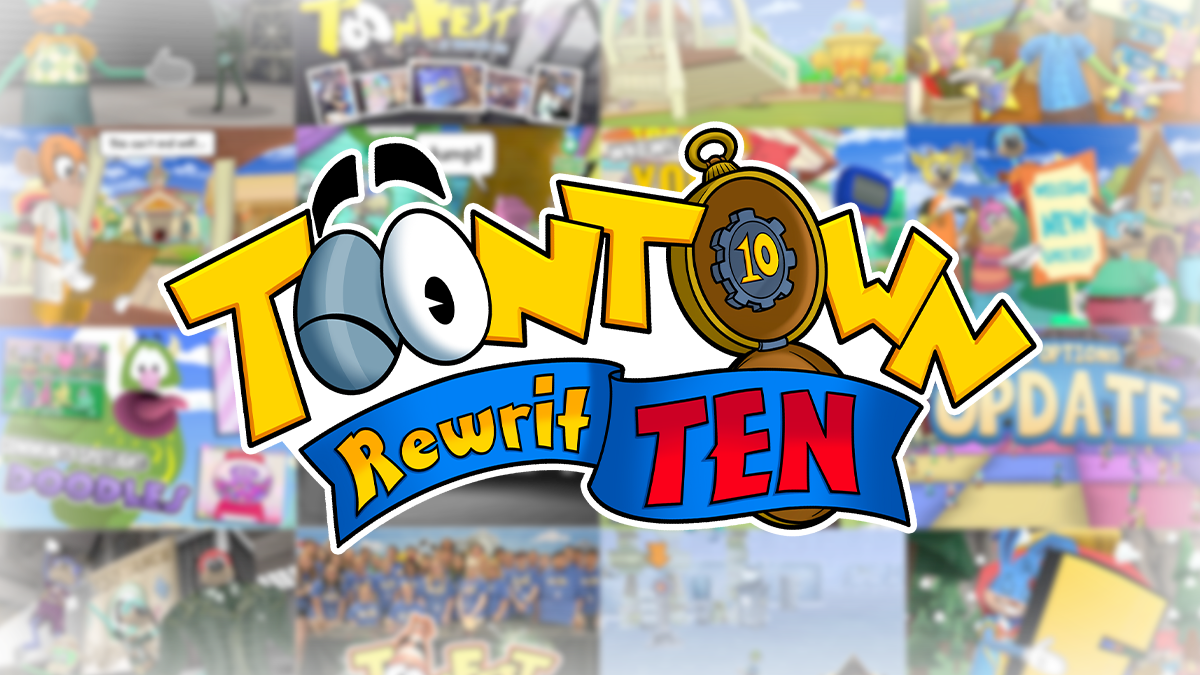 Toontown RewritTEN Logo