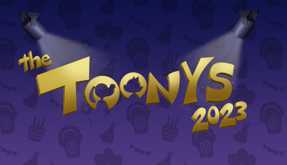 The TOONYs logo in all its glory.