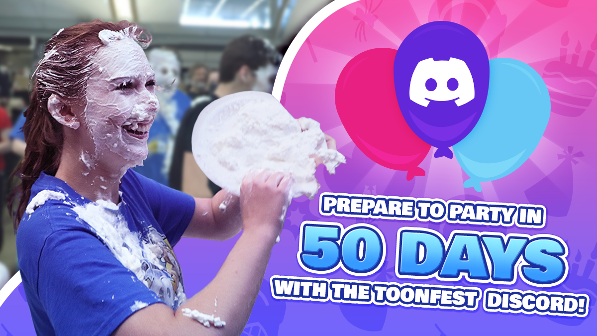 Image: Prepare to party in 50 days with the ToonFest Discord!