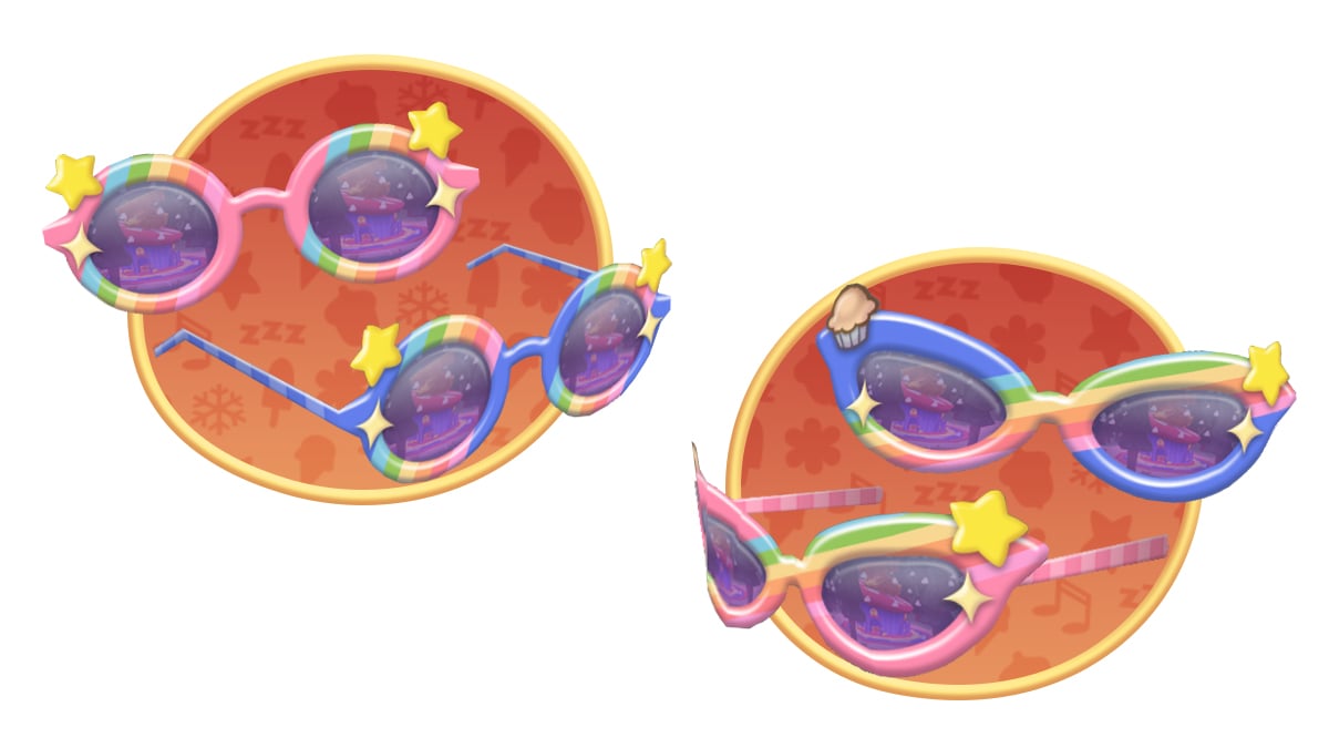 Image: The four pairs of ToonFest 2020 glasses are shown.