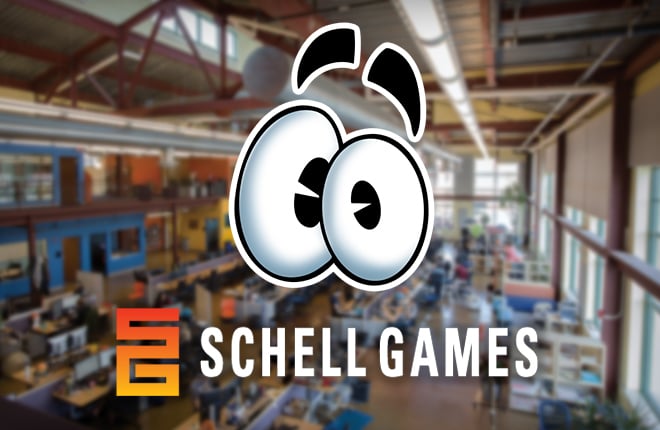Toontown Teaser paired with Schell Games Logo